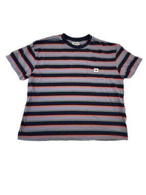 Caterpillar CAT Striped Pocket T-Shirt Men's 2XL